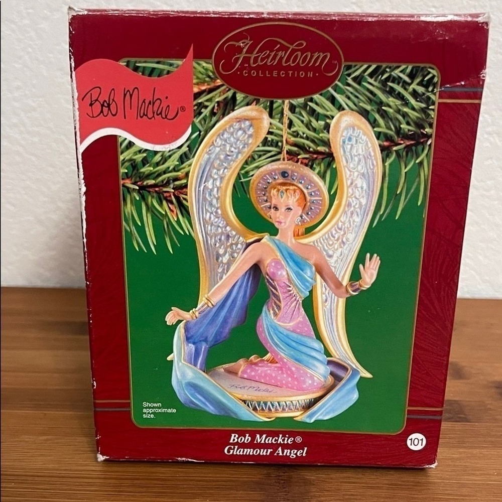 Bob‎ Mackie Glamour Angel Ornament Carlton Cards Heirloom Collection 2002 101